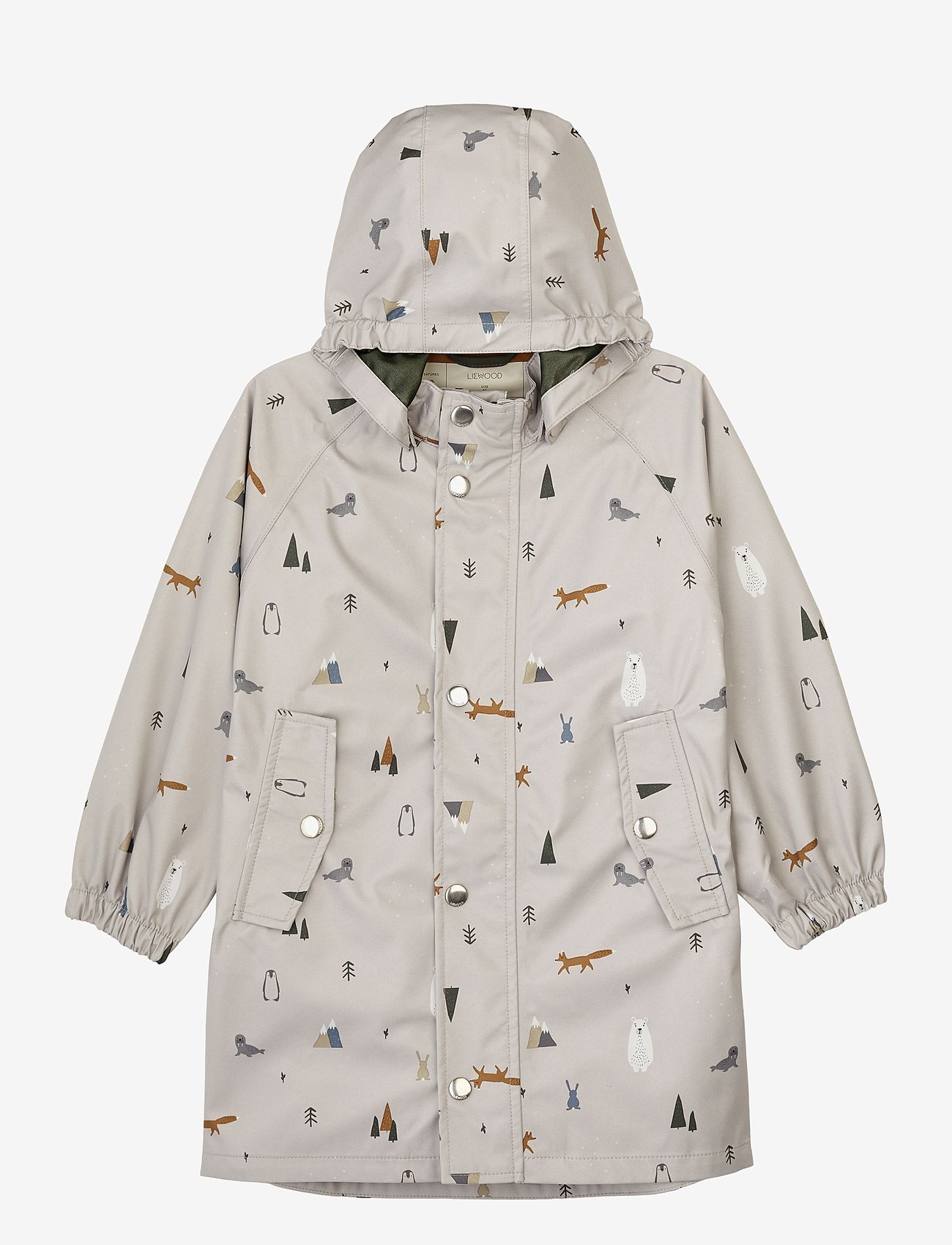 Liewood - Spencer long raincoat - arctic mix - 0