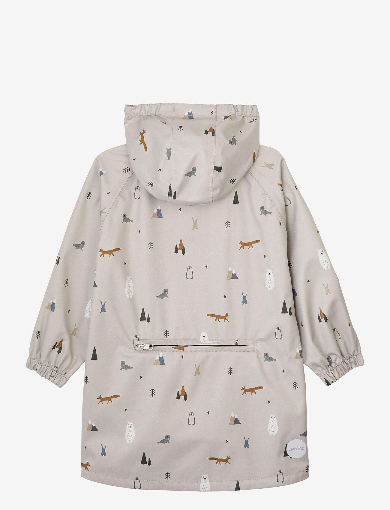 Liewood - Spencer long raincoat - arctic mix - 1