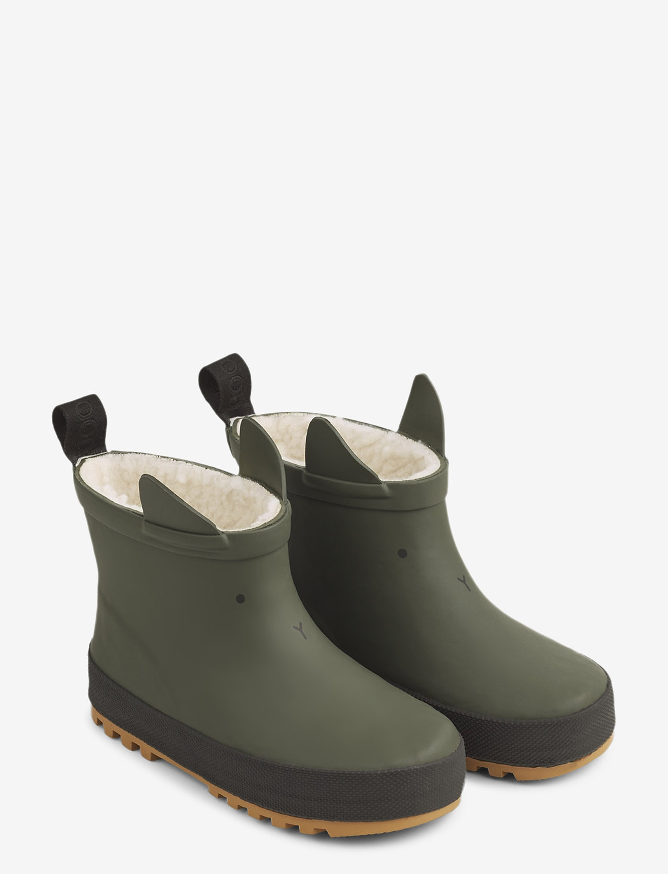 Liewood - Jesse thermo rainboot - hunter green/black mix - 0