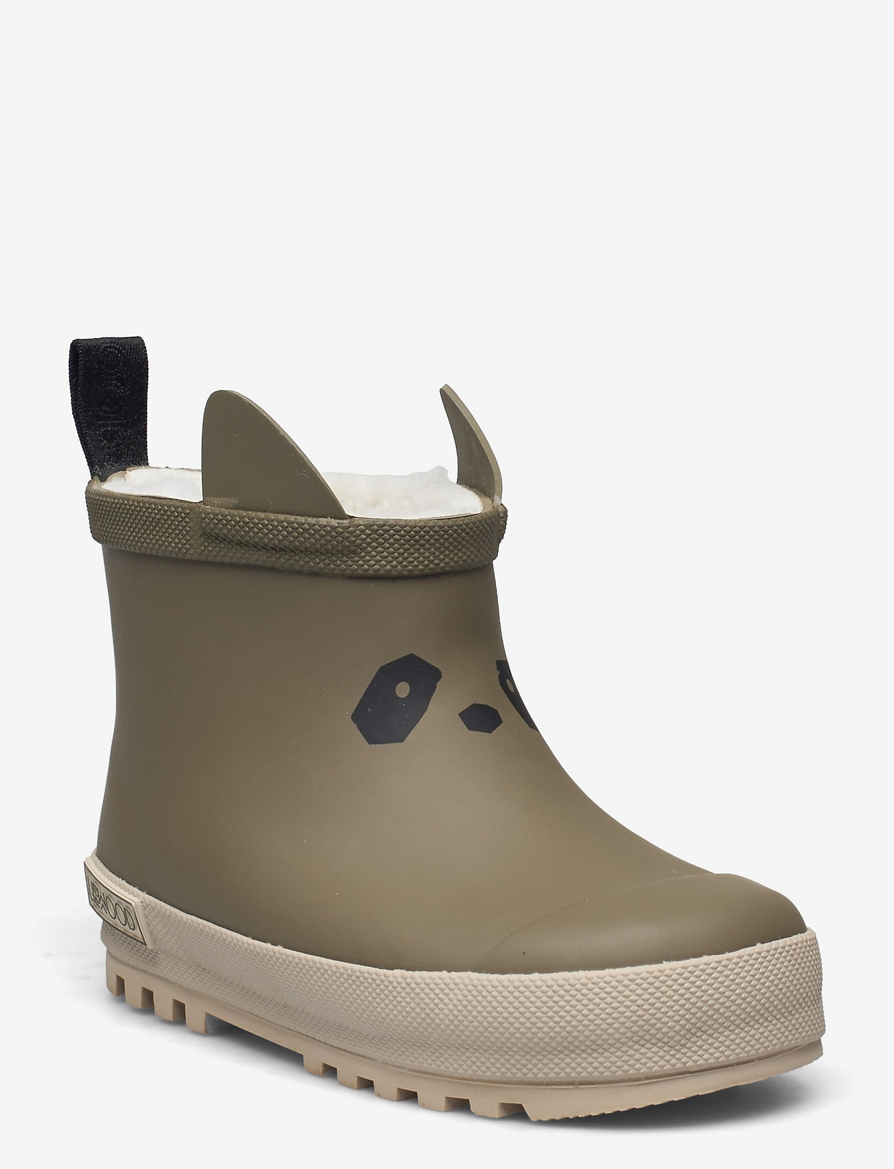 Liewood - Jesse Thermo Rainboot - vuoratut kumisaappaat - khaki sandy mix - 0