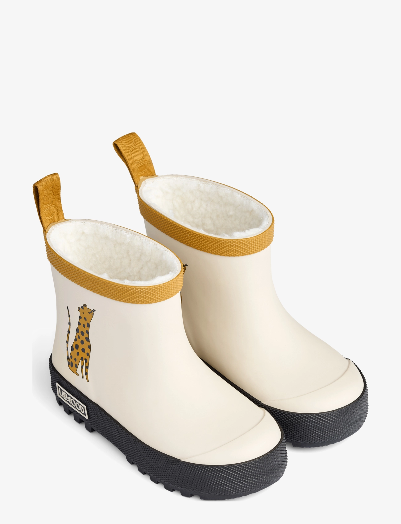 Liewood - Jesse Thermo Rainboot - leopard / sandy - 1