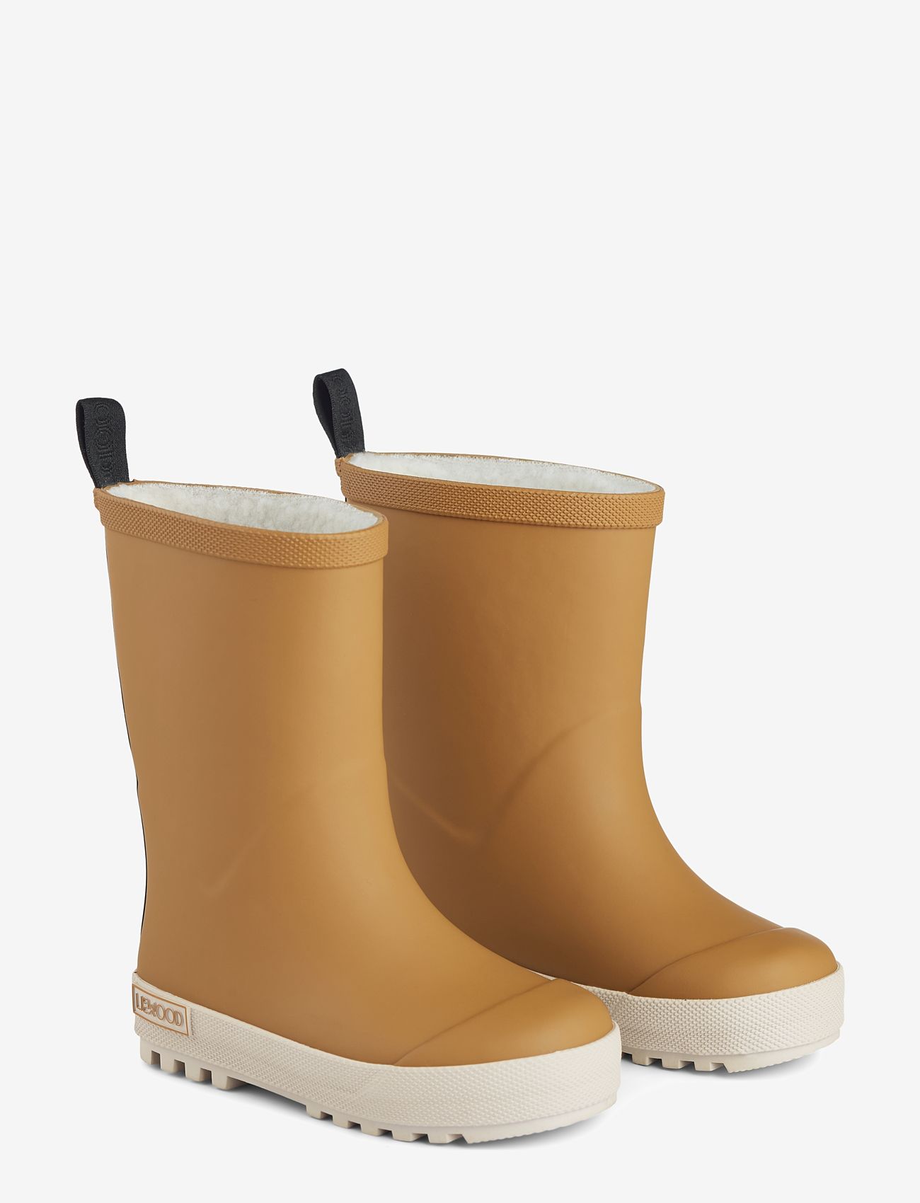 Liewood - Mason Thermo Rainboot - lined rubberboots - golden caramel/sandy mix - 1