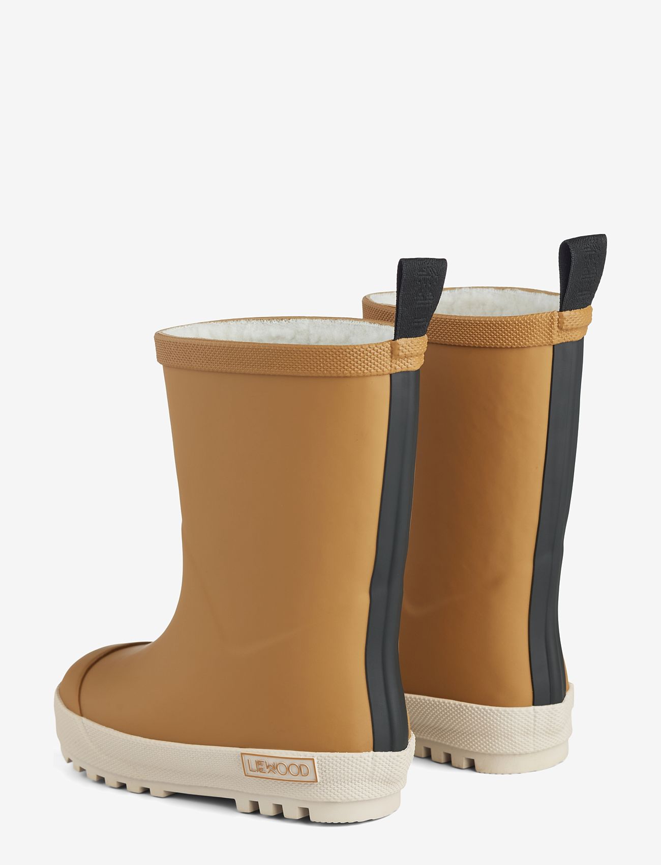 Liewood - Mason Thermo Rainboot - lined rubberboots - golden caramel/sandy mix - 2