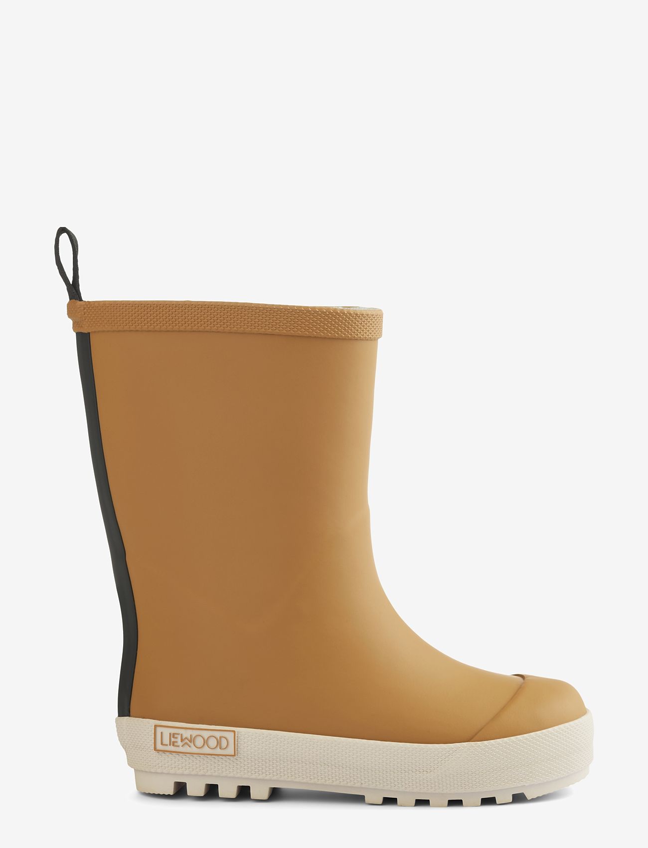 Liewood - Mason Thermo Rainboot - lined rubberboots - golden caramel/sandy mix - 3