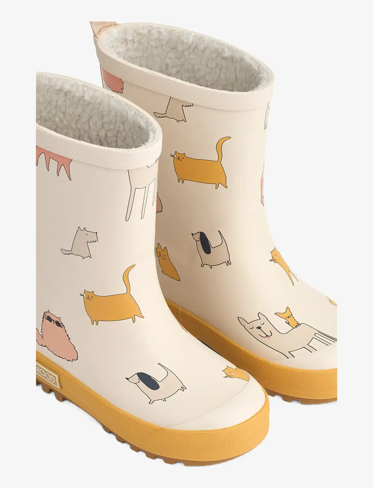 Liewood - Mason Thermo Rainboot - gummistøvler med for - cats and dogs / sandy - 3