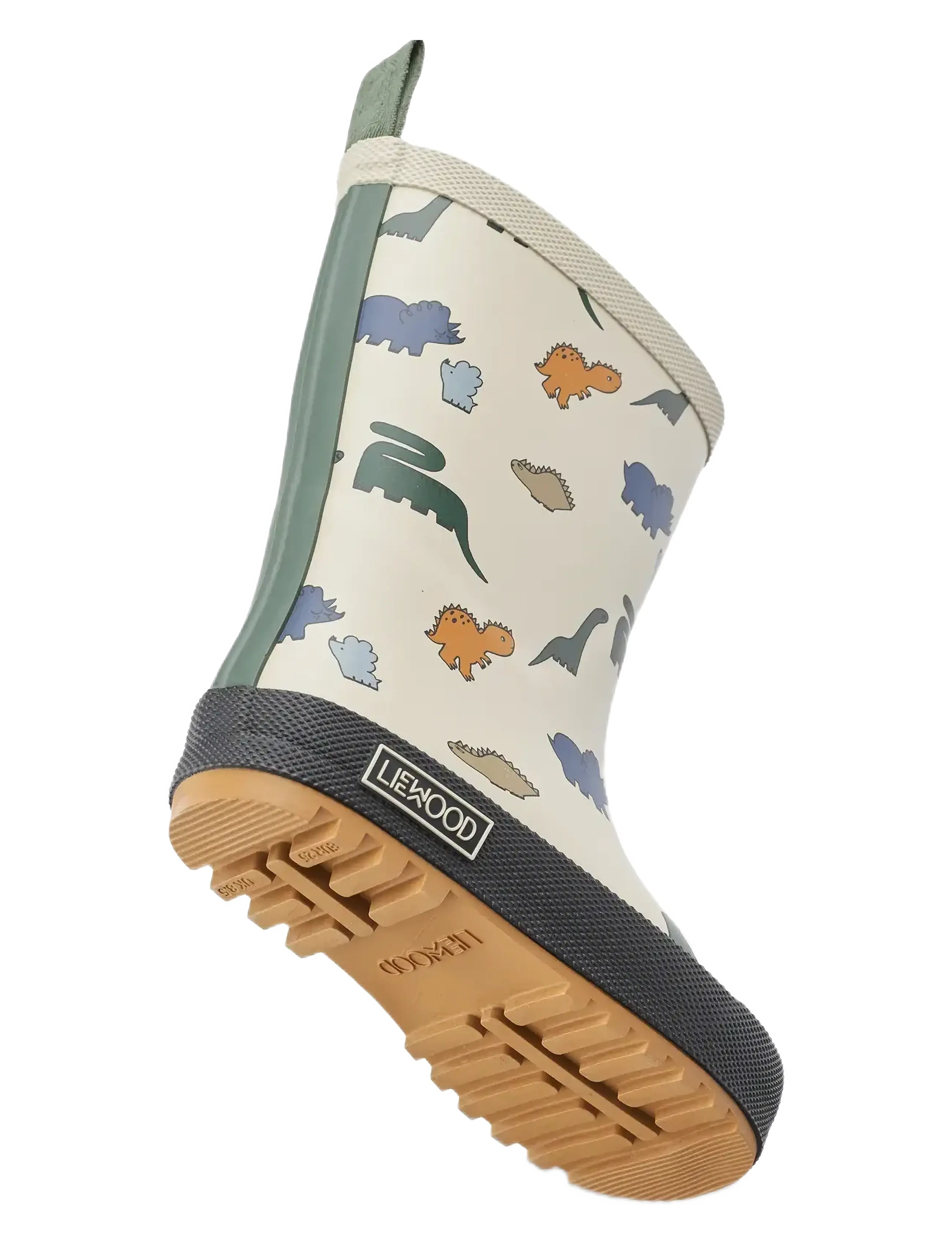 Liewood - Mason Thermo Rainboot - gummistøvler med for - dinosaurs / mist - 3