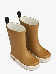 Liewood - Mason thermo rainboot - lined rubberboots - golden caramel / sandy - 0