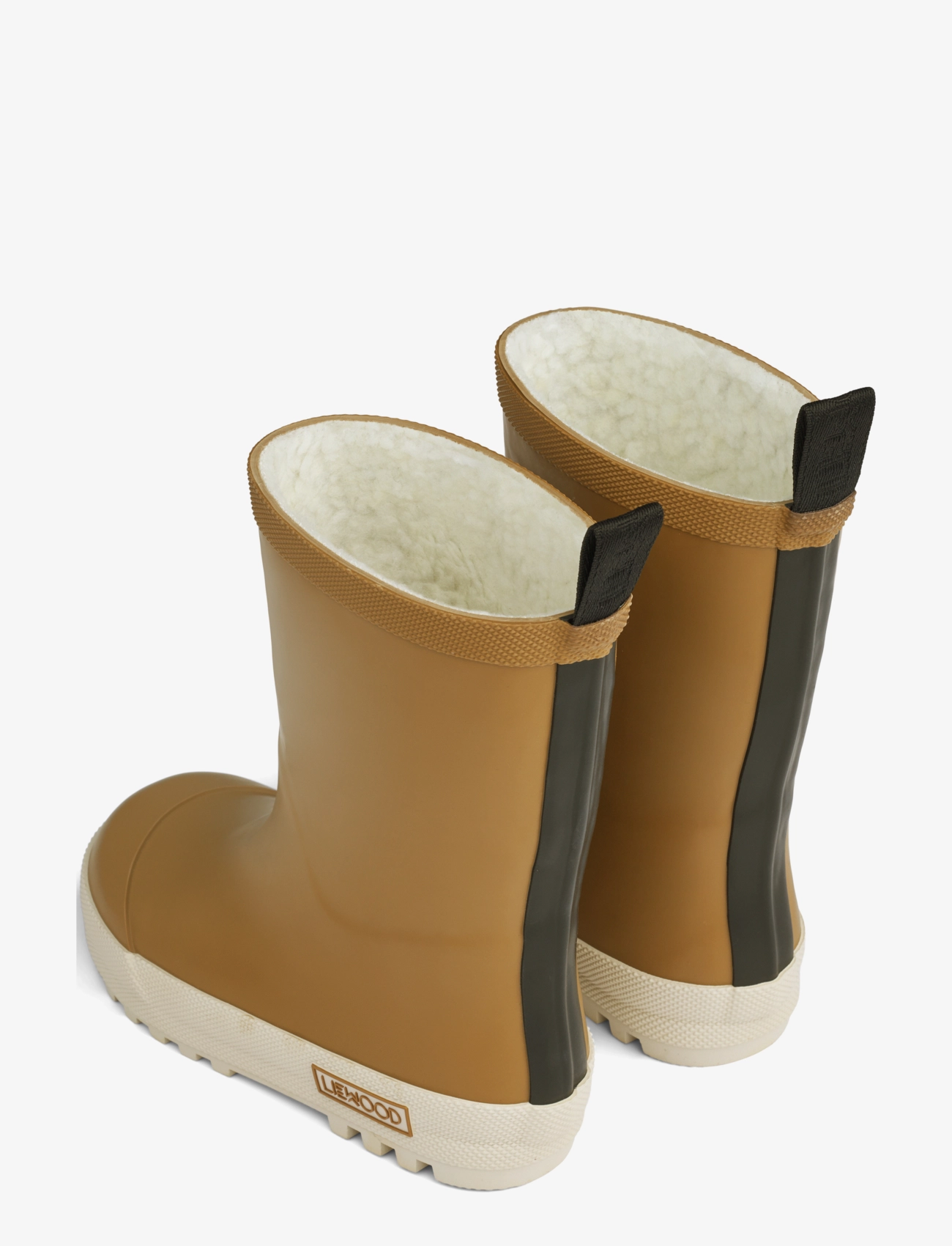 Liewood - Mason Thermo Rainboot - fodrade gummistövlar - golden caramel / sandy - 1