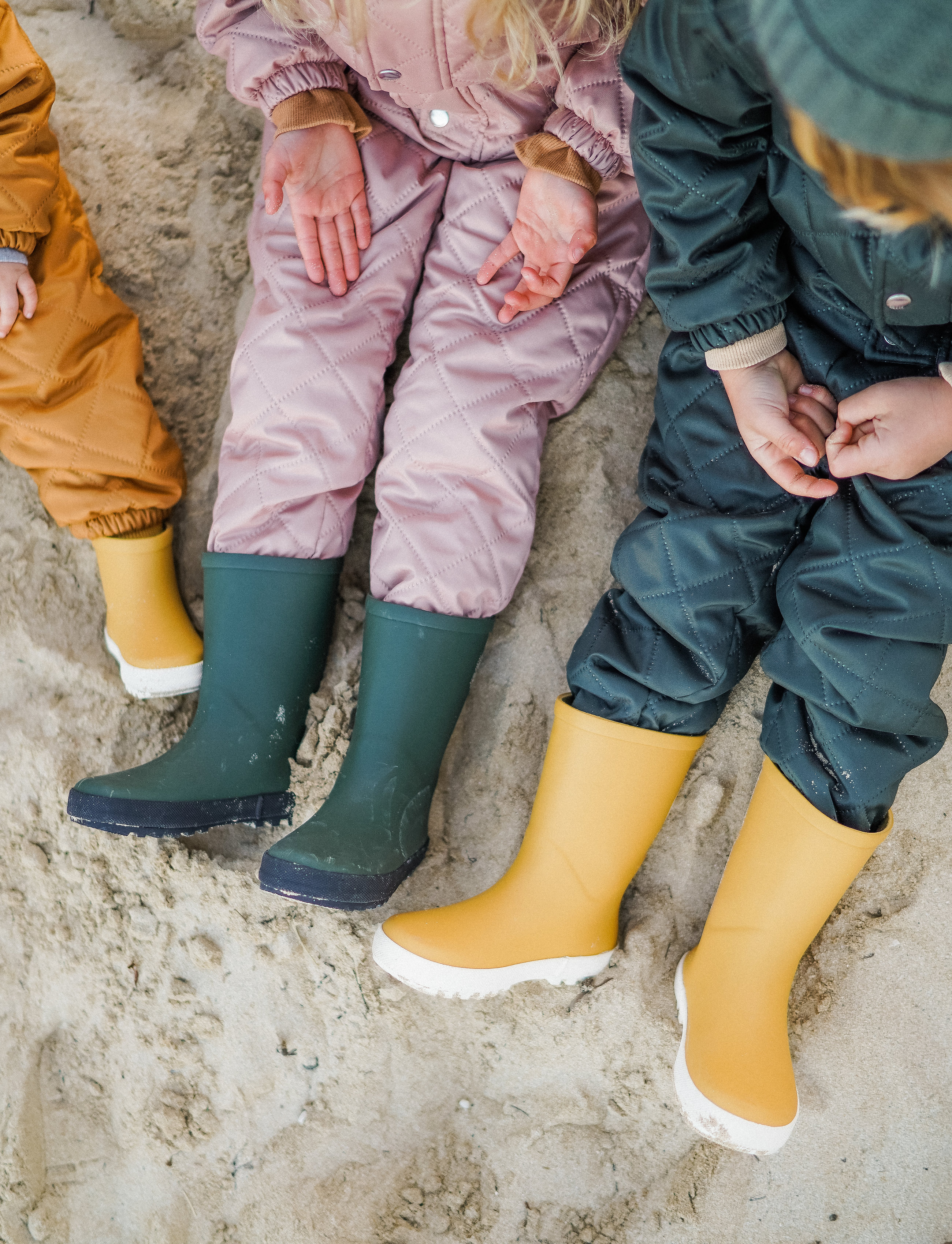 Liewood - Mason Thermo Rainboot - fodrade gummistövlar - hunter green/black mix - 3