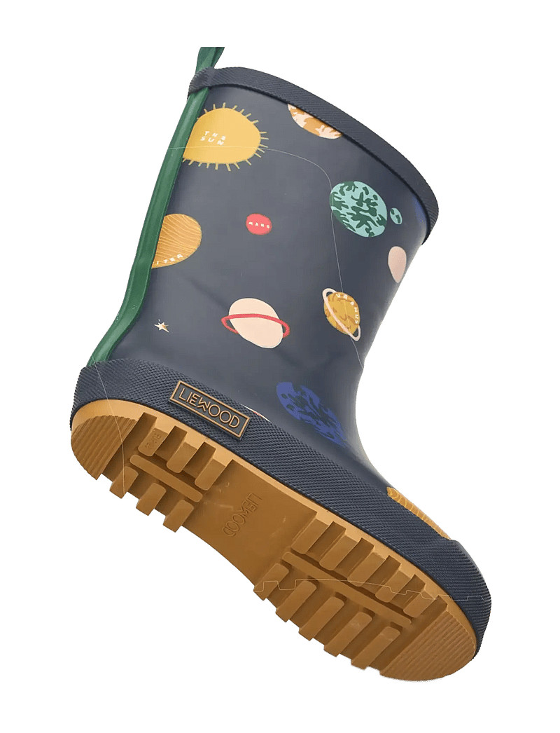 Liewood - Mason Thermo Rainboot - lined rubberboots - universe / classic navy - 1