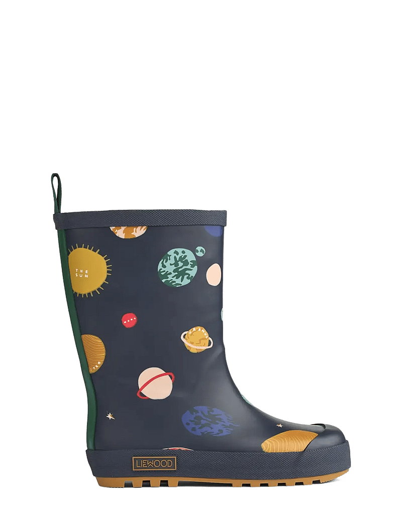 Liewood - Mason Thermo Rainboot - lined rubberboots - universe / classic navy - 2