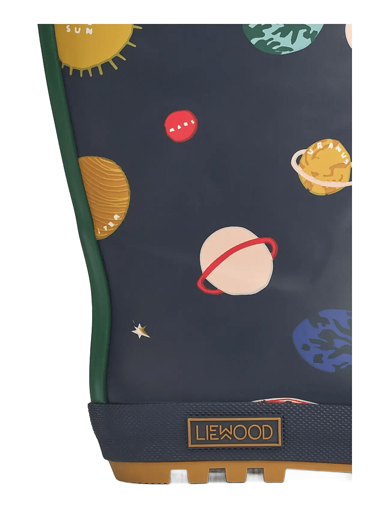 Liewood - Mason Thermo Rainboot - lined rubberboots - universe / classic navy - 4