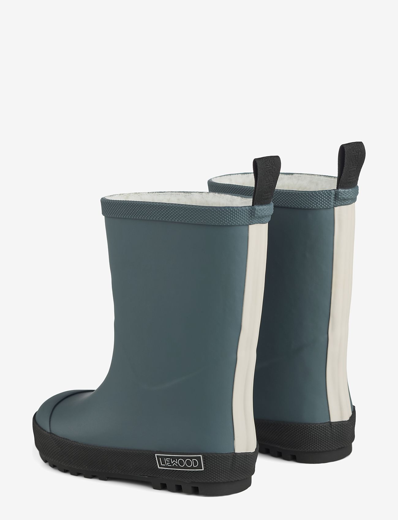 Liewood - Mason Thermo Rainboot - gummistøvler med for - whale blue/black mix - 1