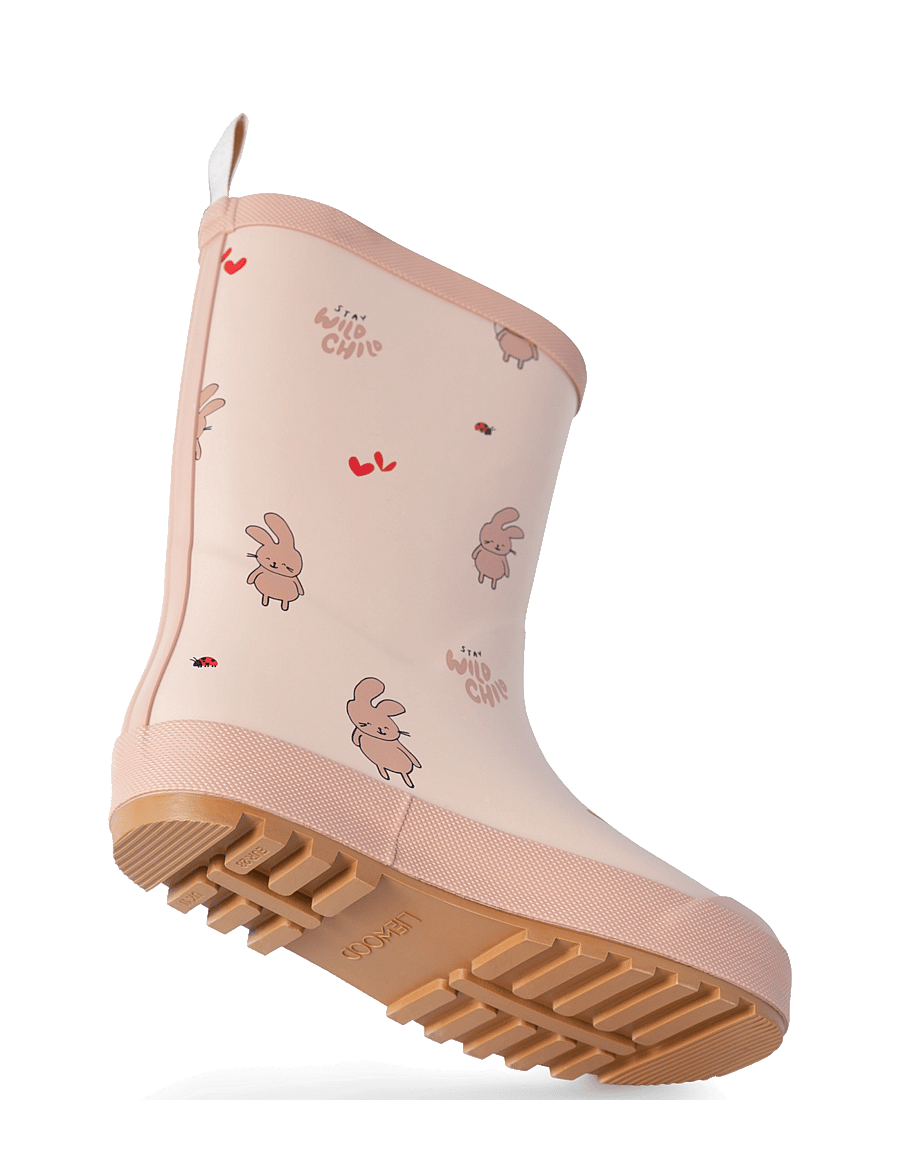 Liewood - Mason Thermo Rainboot - fodrade gummistövlar - wild child / rosey - 2