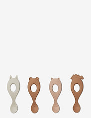 Liva Silicone Spoon 4-Pack - ROSE MIX