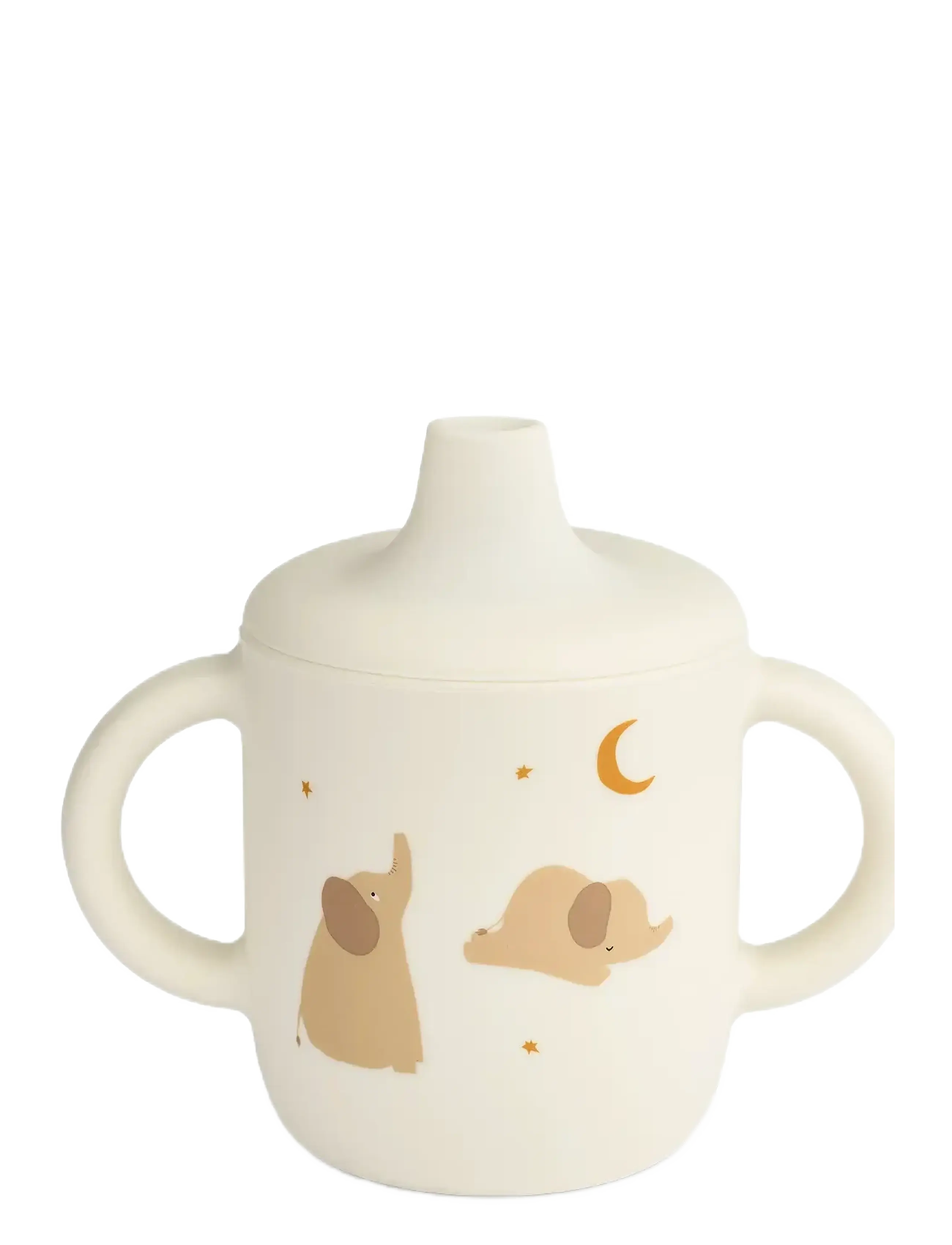 Neil Sippy Cup - ELEPHANT / CREME DE LA CREME
