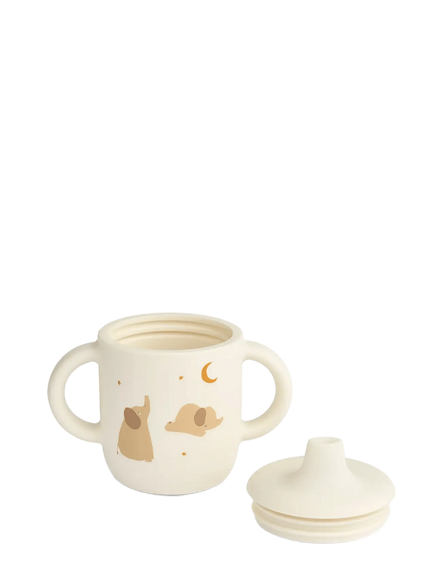 Liewood - Neil Sippy Cup - schnabeltassen - elephant / creme de la creme - 1