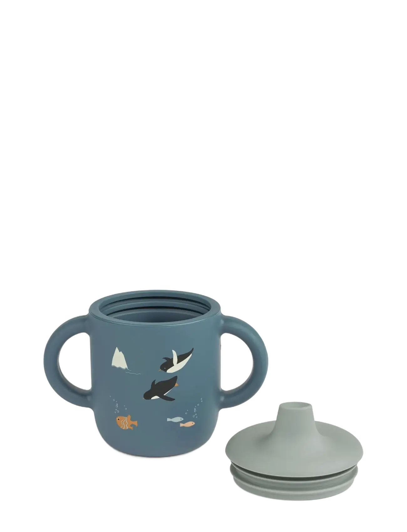 Liewood - Neil Sippy Cup - schnabeltassen - arctic sea /  ocean view - 1