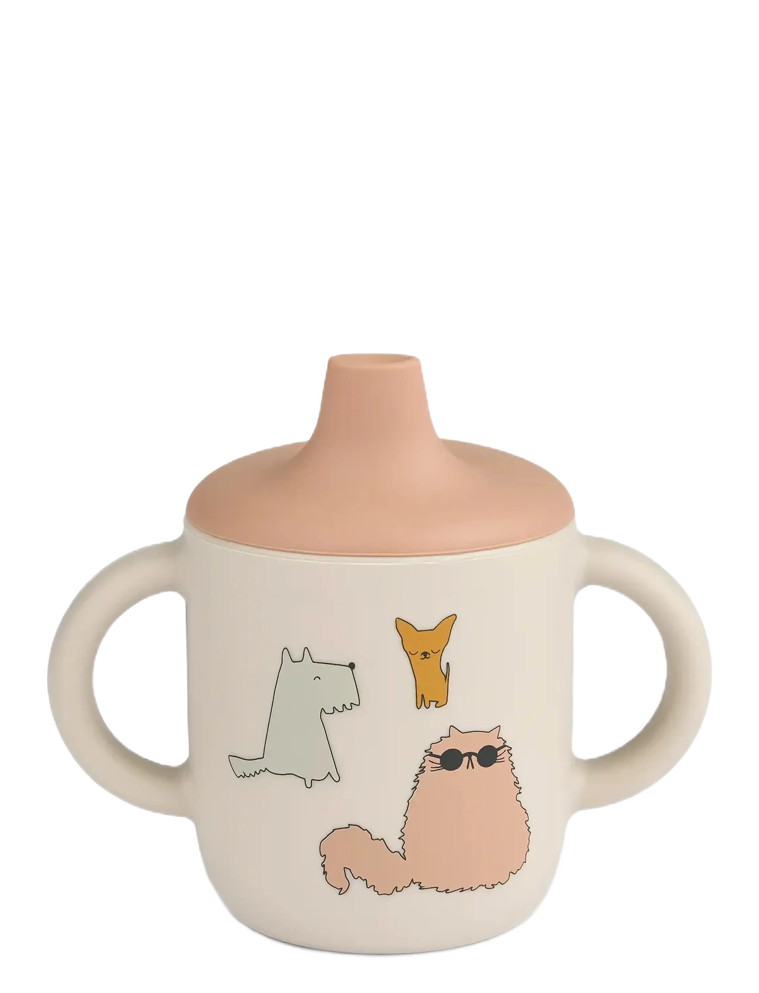 Liewood Neil Sippy Cup, One Size, Baby Feeding, Rosa - Cups, Kinder