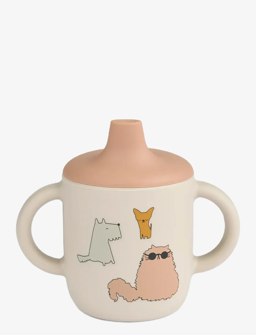 Liewood - Neil Sippy Cup - schnabeltassen - cats and dogs / sandy - 0
