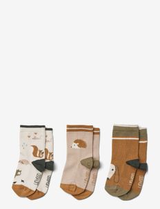 Silas cotton socks 3-pack, Liewood