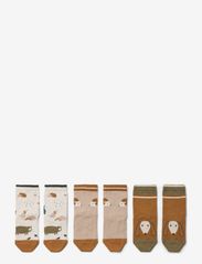Liewood - Silas cotton socks 3-pack - lowest prices - friendship sandy mix - 1
