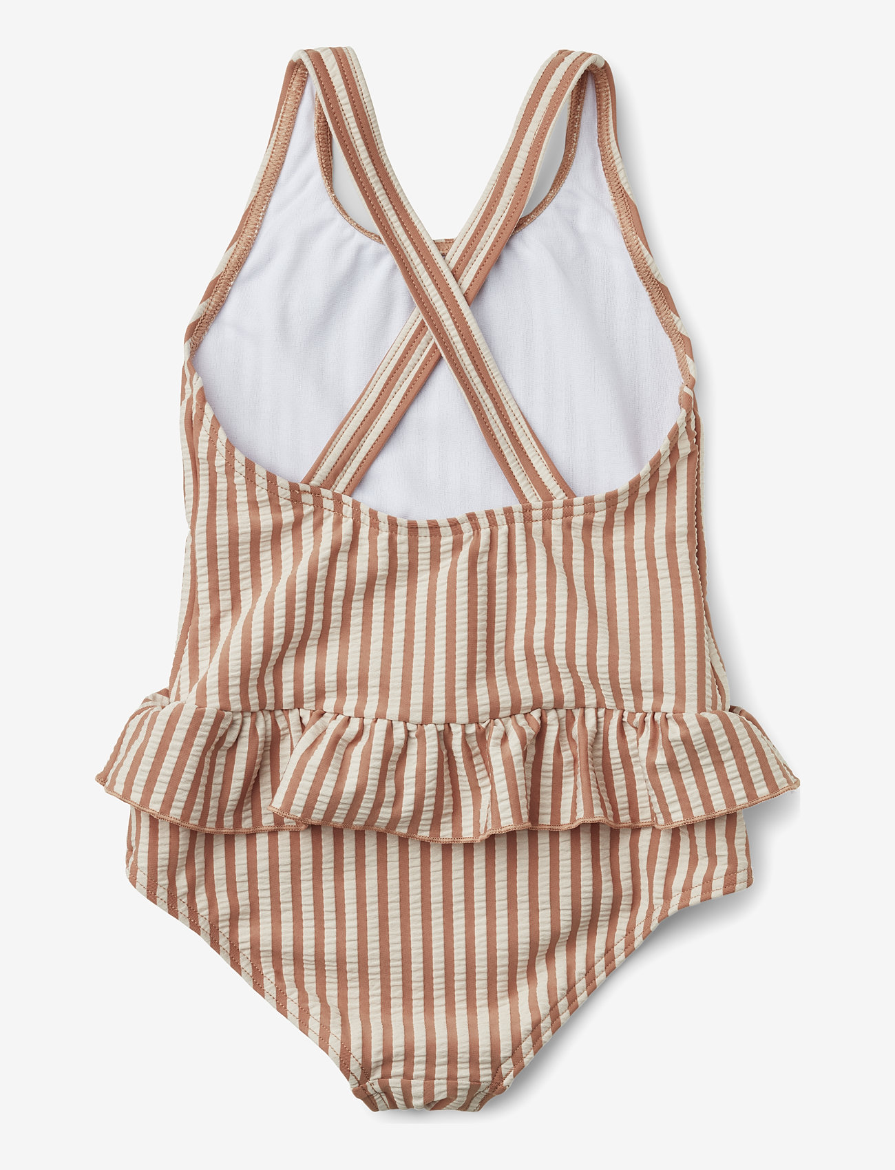 Liewood - Amara seersucker swimsuit - y/d stripe - 1