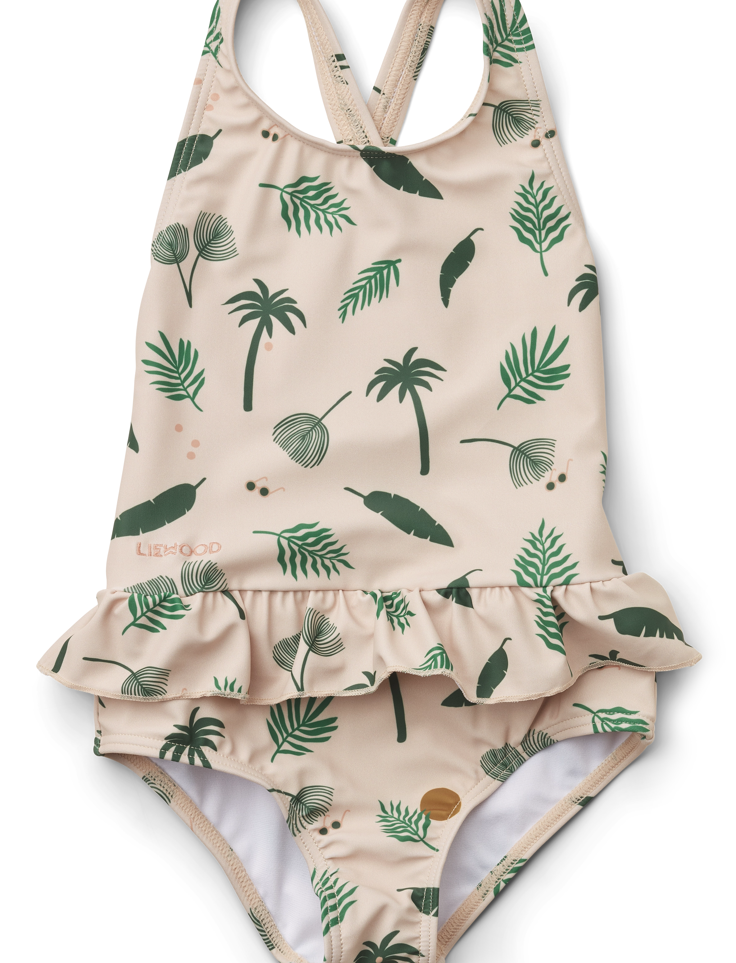 Amara swimsuit - JUNGLE/APPLE BLOSSOM MIX