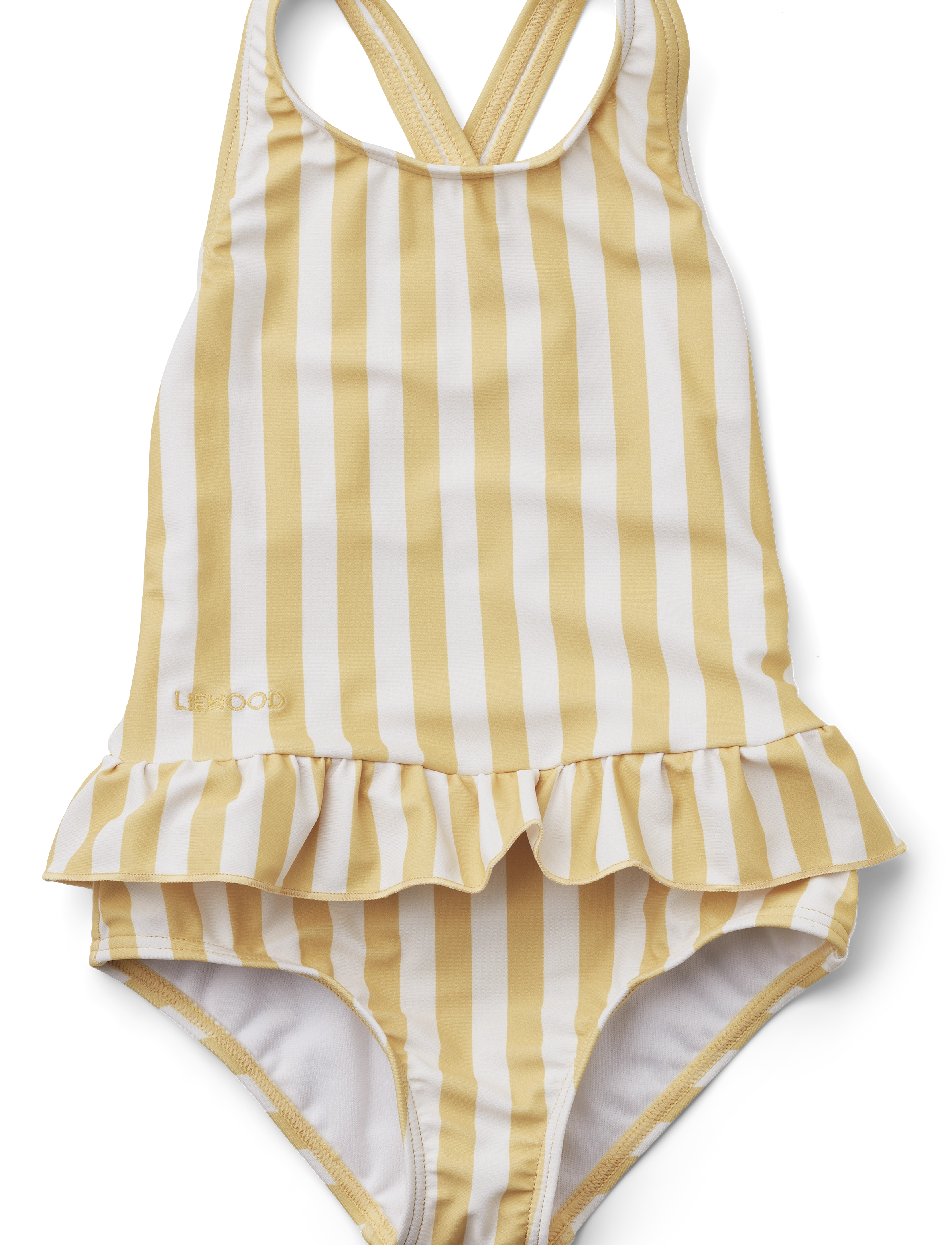 Amara swimsuit - STRIPE: JOJOBA / CREME DE LA CREME