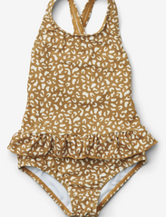 Amara swimsuit - MINI LEO/GOLDEN CARAMEL