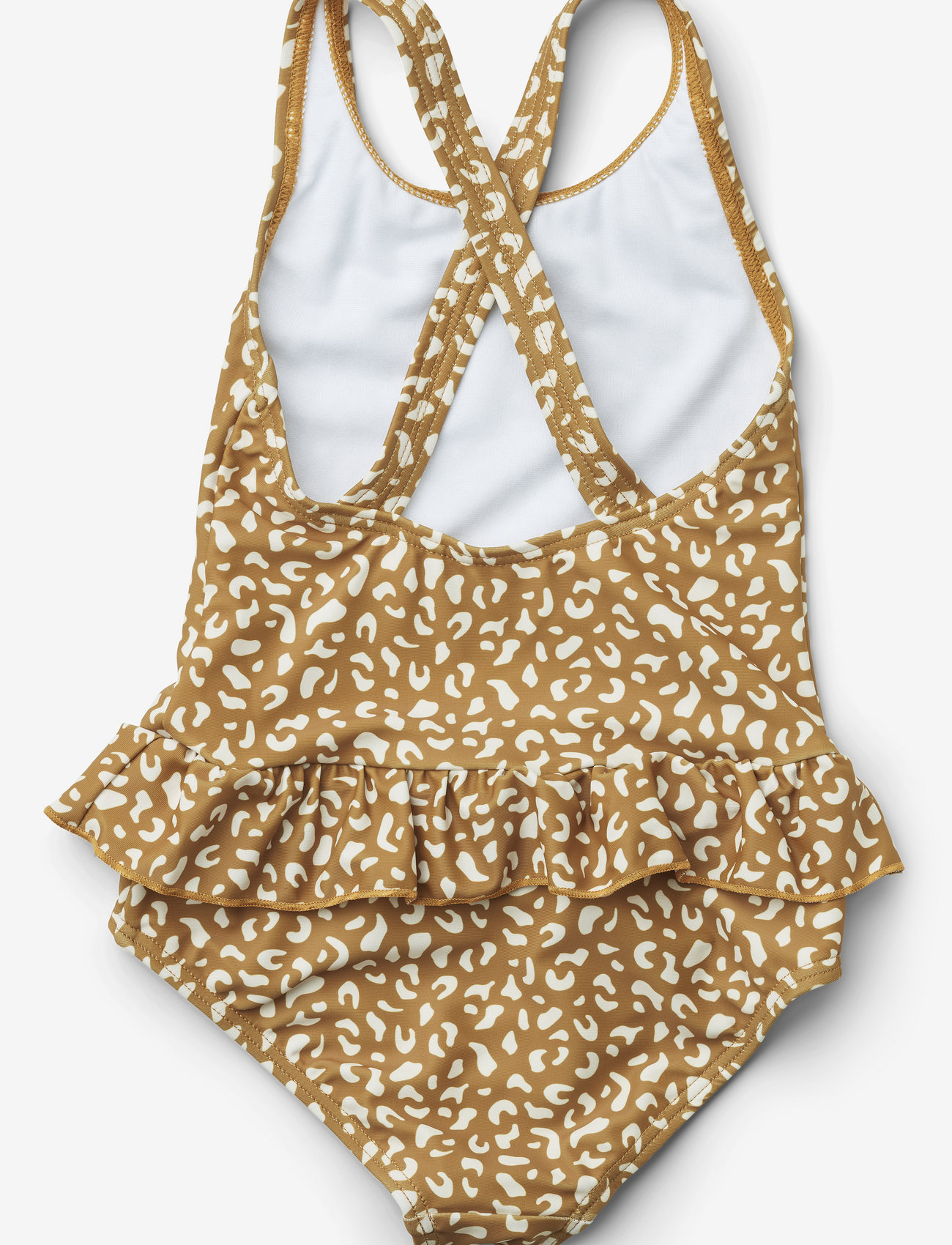 Liewood - Amara swimsuit - gode sommertilbud - mini leo/golden caramel - 1