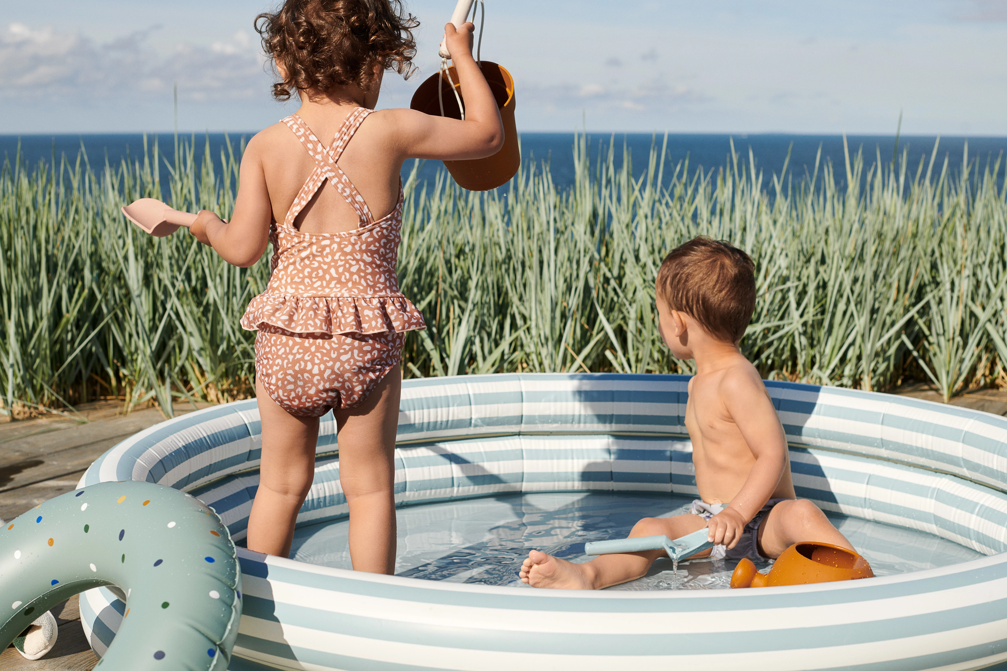 Liewood - Amara swimsuit - mini leo tuscany rose - 3