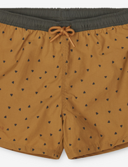 Liewood - Duke Printed Board Shorts - uimashortsit - triangle/golden caramel - 0