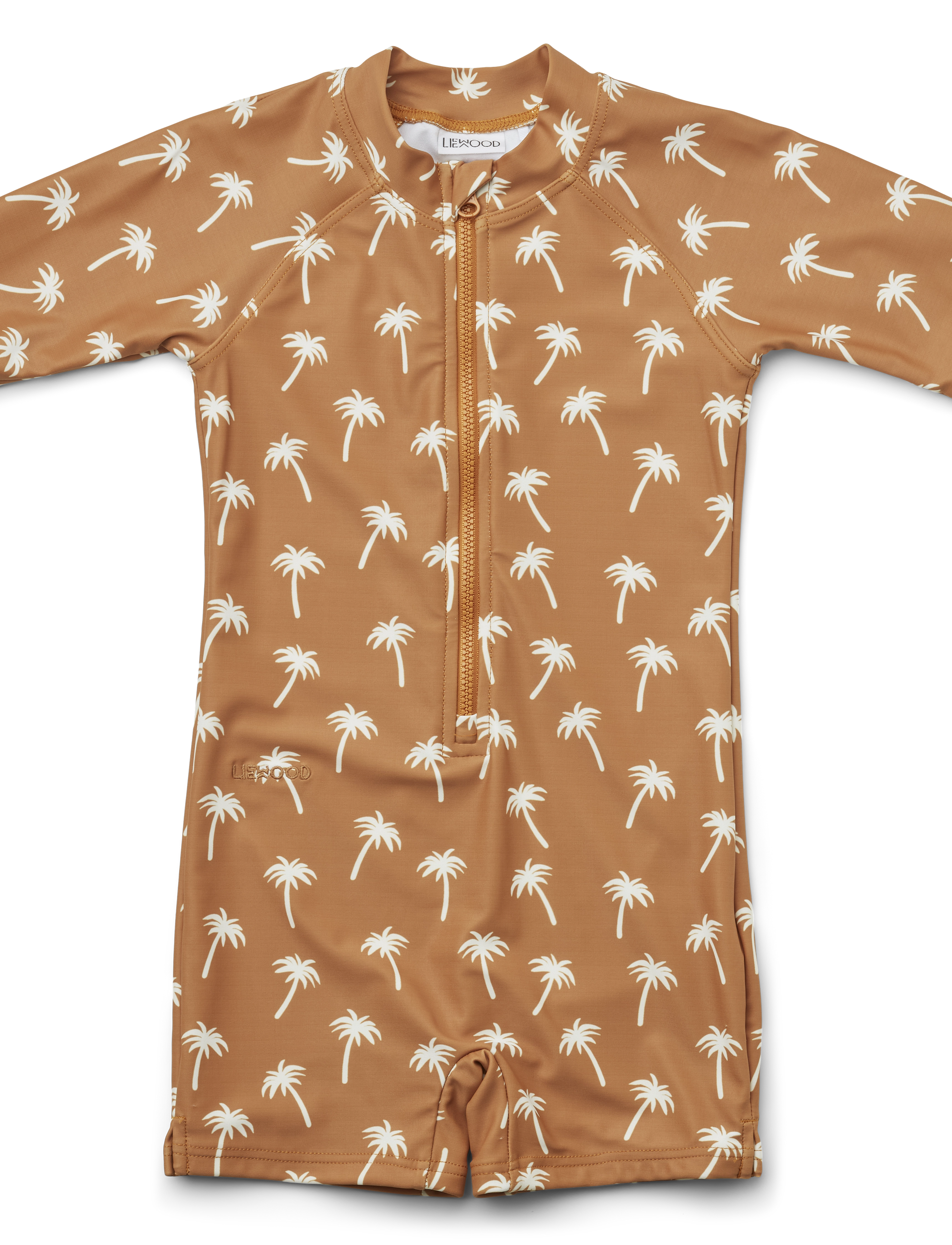 Max swim jumpsuit - PALMS/ALMOND