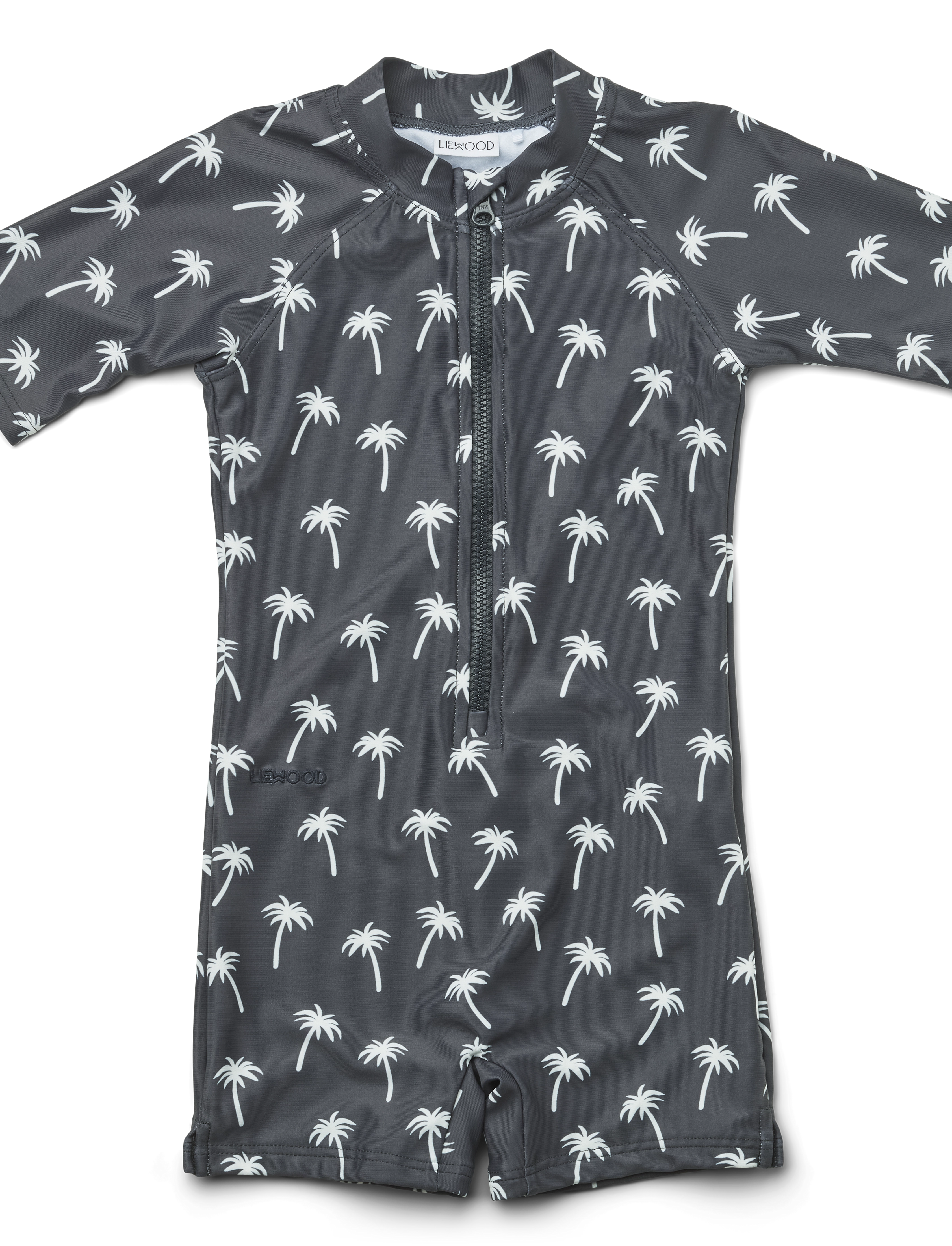 Max swim jumpsuit - PALMS / DARK BLUE