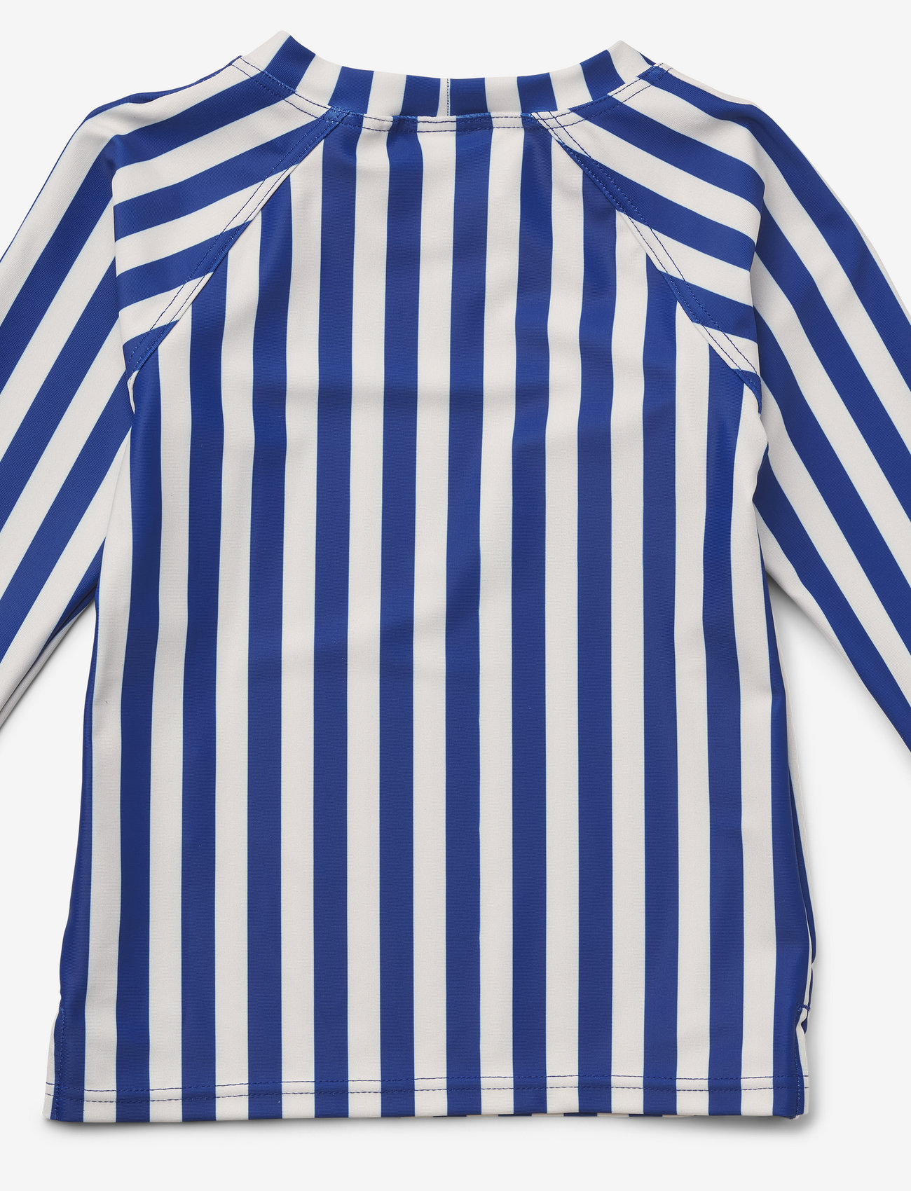 Liewood - Noah swim tee - lowest prices - stripe: surf blue / creme de la creme - 1