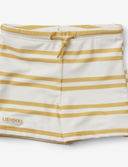 Liewood - Otto swim pants - letnie okazje - stripe: creme de la creme/jojoba - 0