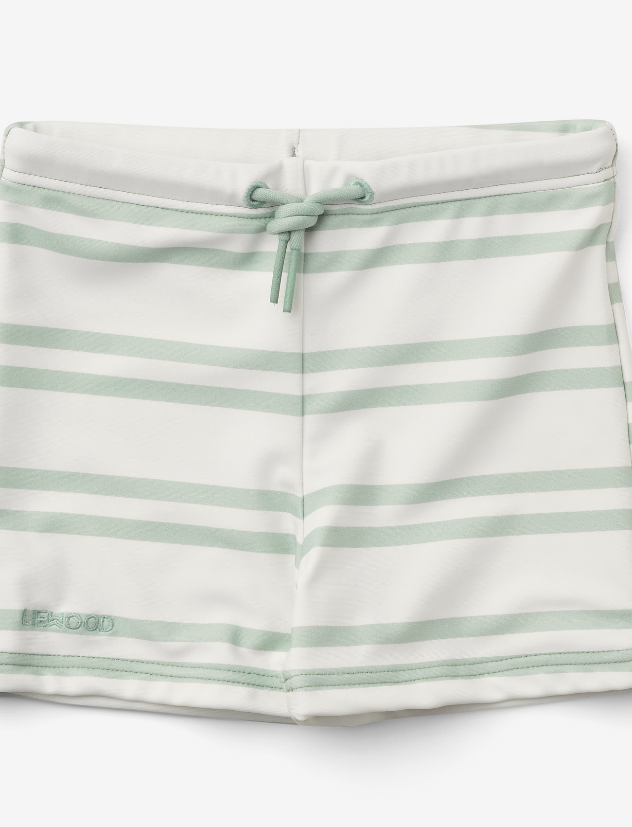 Liewood - Otto swim pants - zomerkoopjes - stripe: creme de la creme / dusty mint - 0