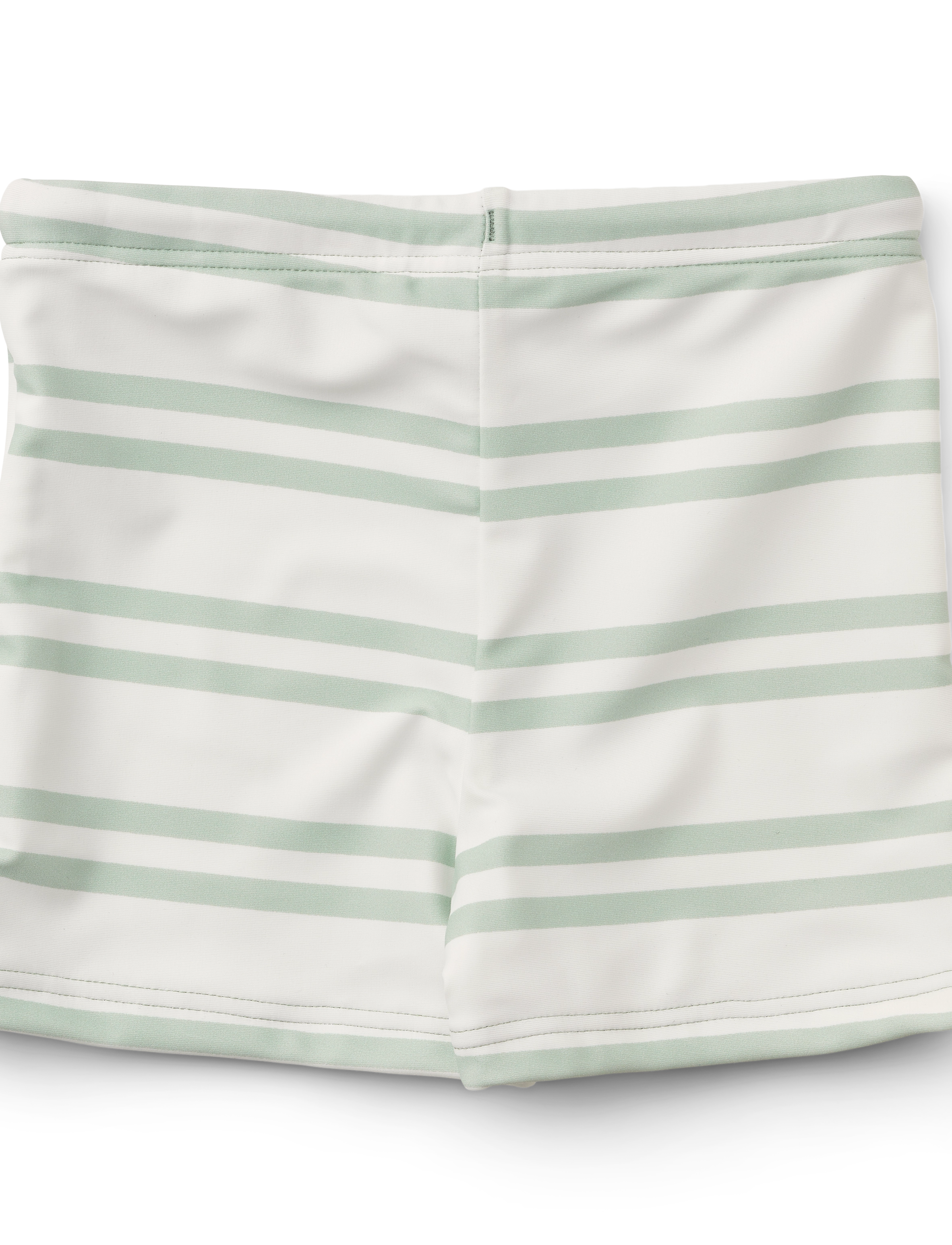 Liewood - Otto swim pants - stripe: creme de la creme / dusty mint - 1