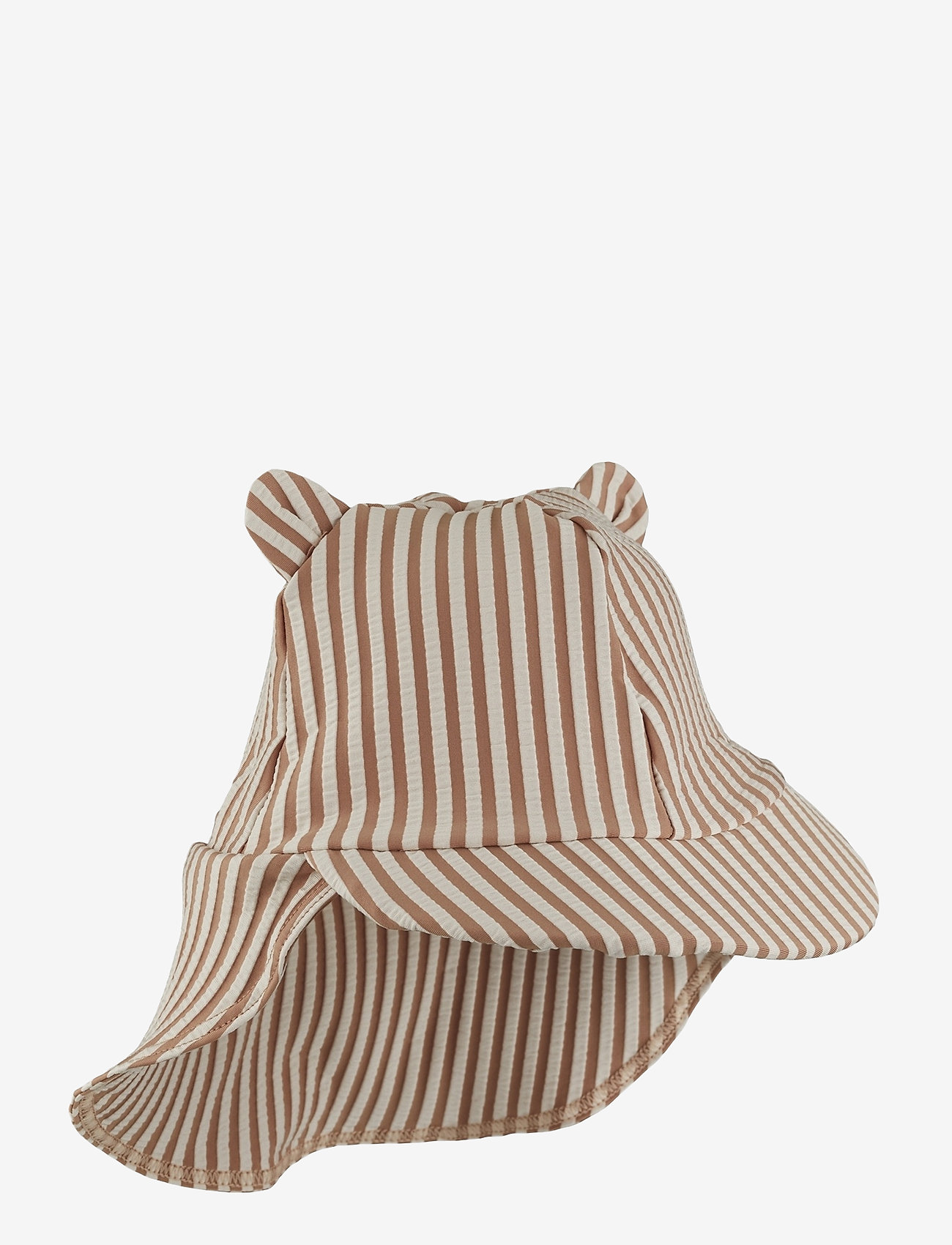 Liewood - Senia seersucker sun hat - y/d stripe - 0