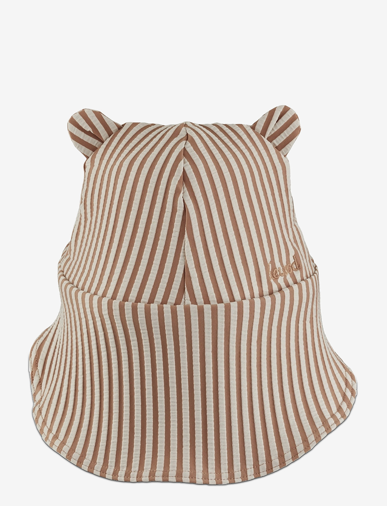Liewood - Senia seersucker sun hat - y/d stripe - 1
