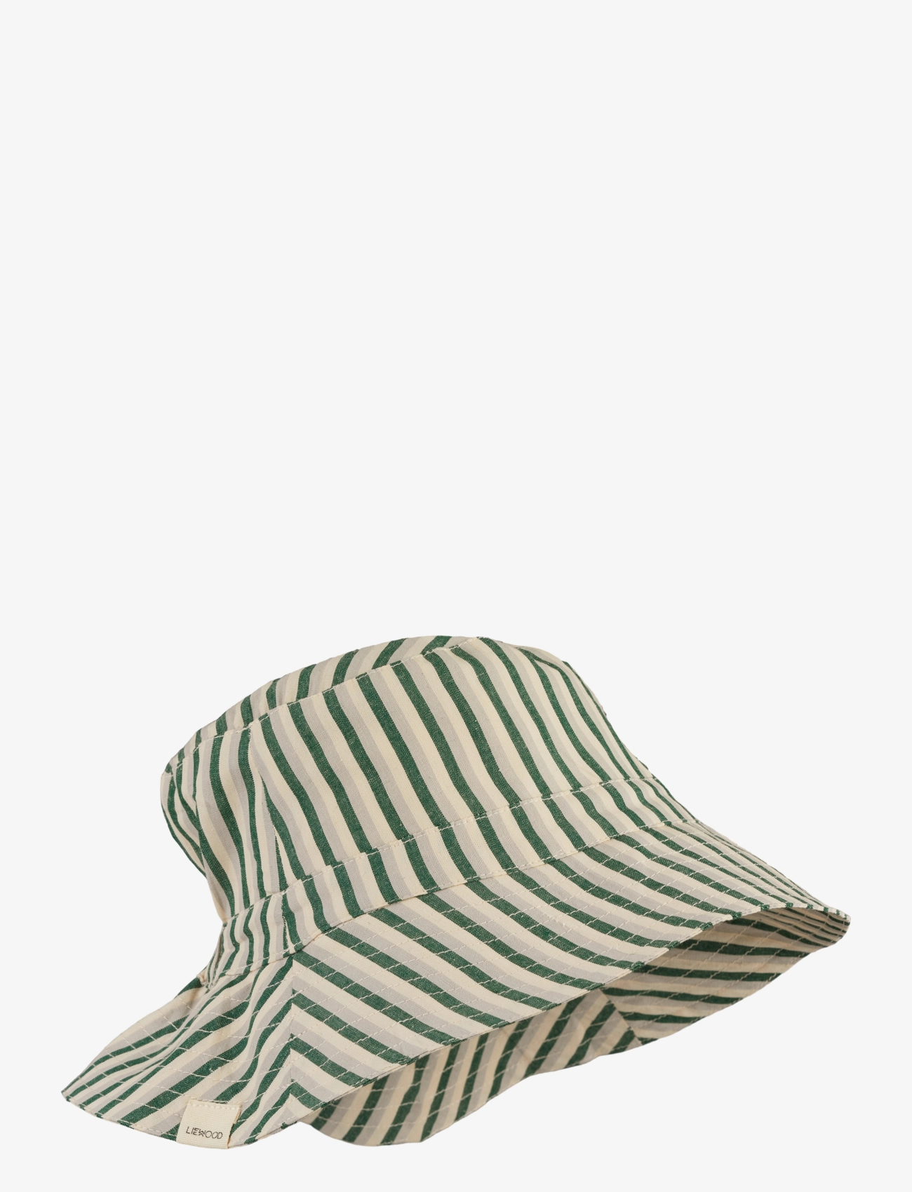 Sander bucket hat - Y/D STRIPE GARDEN GREEN / SANDY / DOVE BLUE