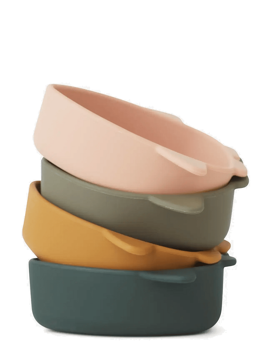Liewood - Iggy silicone bowls 4-pack - skålar - space multi mix - 0