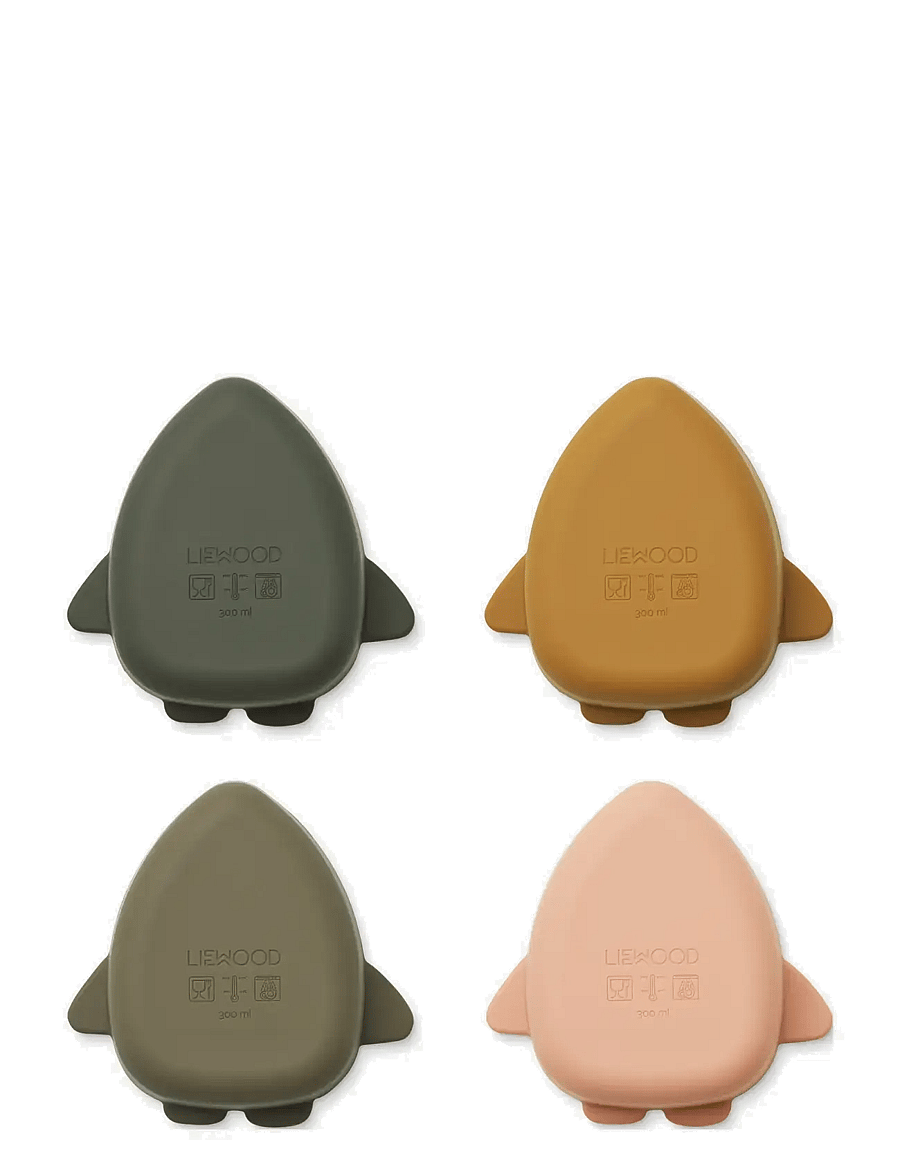 Liewood - Iggy silicone bowls 4-pack - skålar - space multi mix - 2