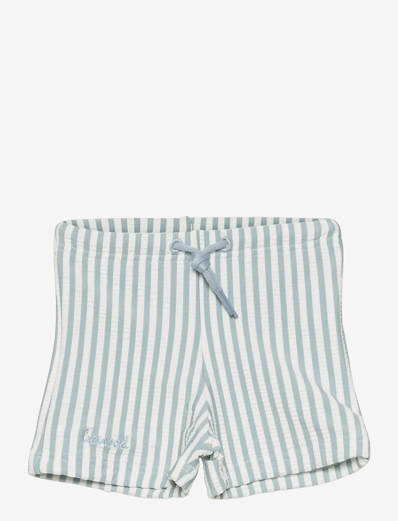 Liewood - Otto seersucker swim pants - y/d stripe - 0