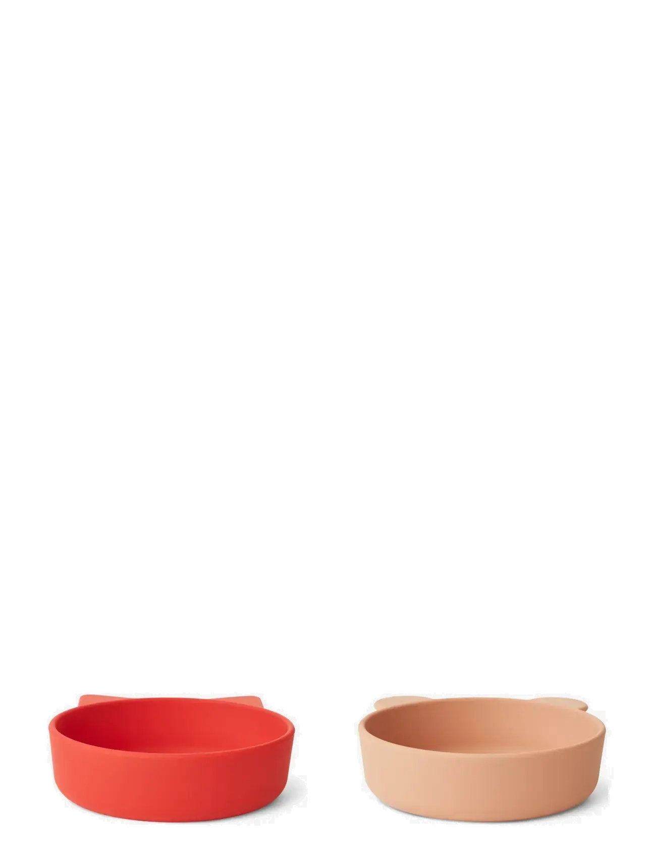 Liewood - Vanessa bowl 2-pack - skåler - apple red / tuscany rose - 1