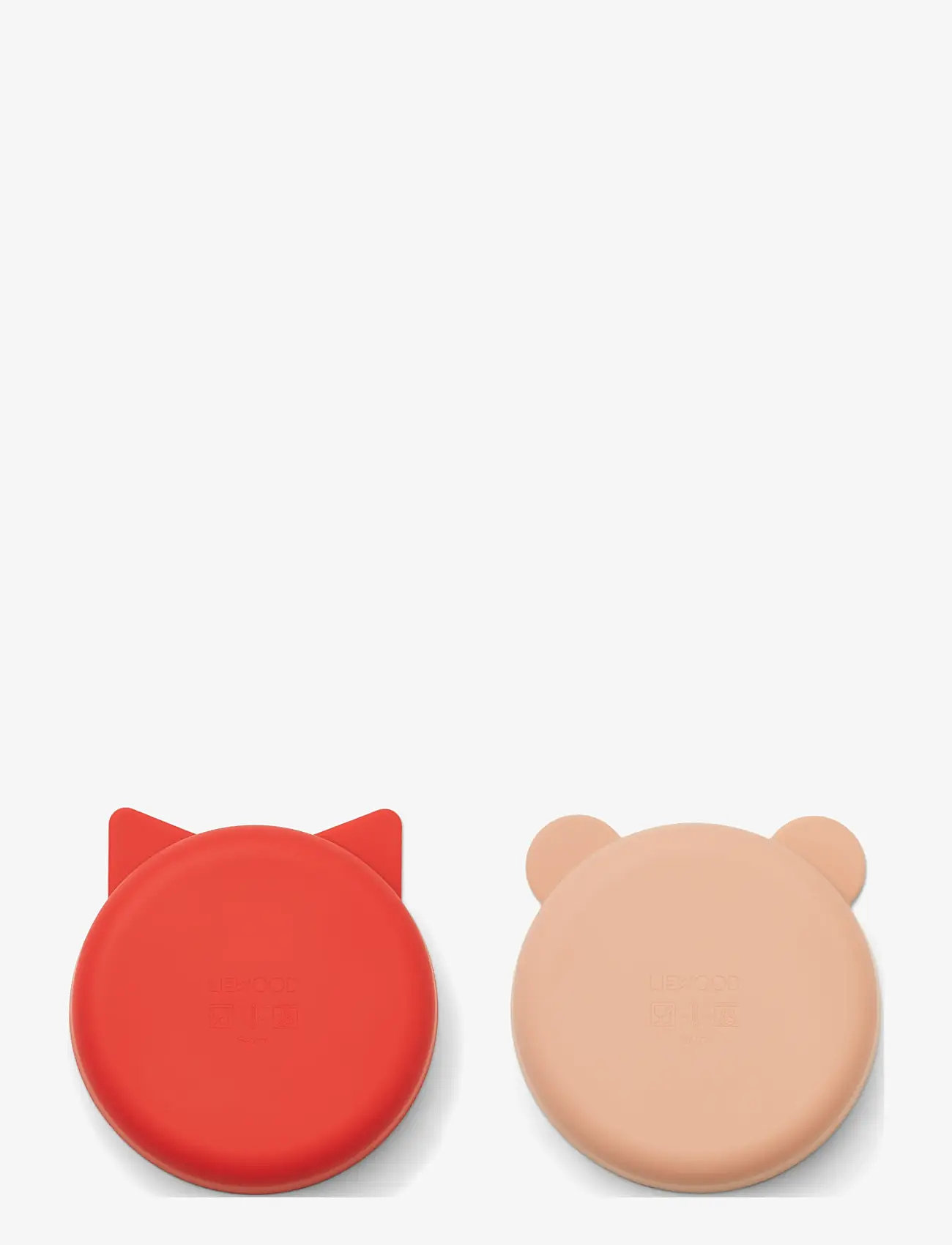 Liewood - Vanessa bowl 2-pack - skåle - apple red / tuscany rose - 2