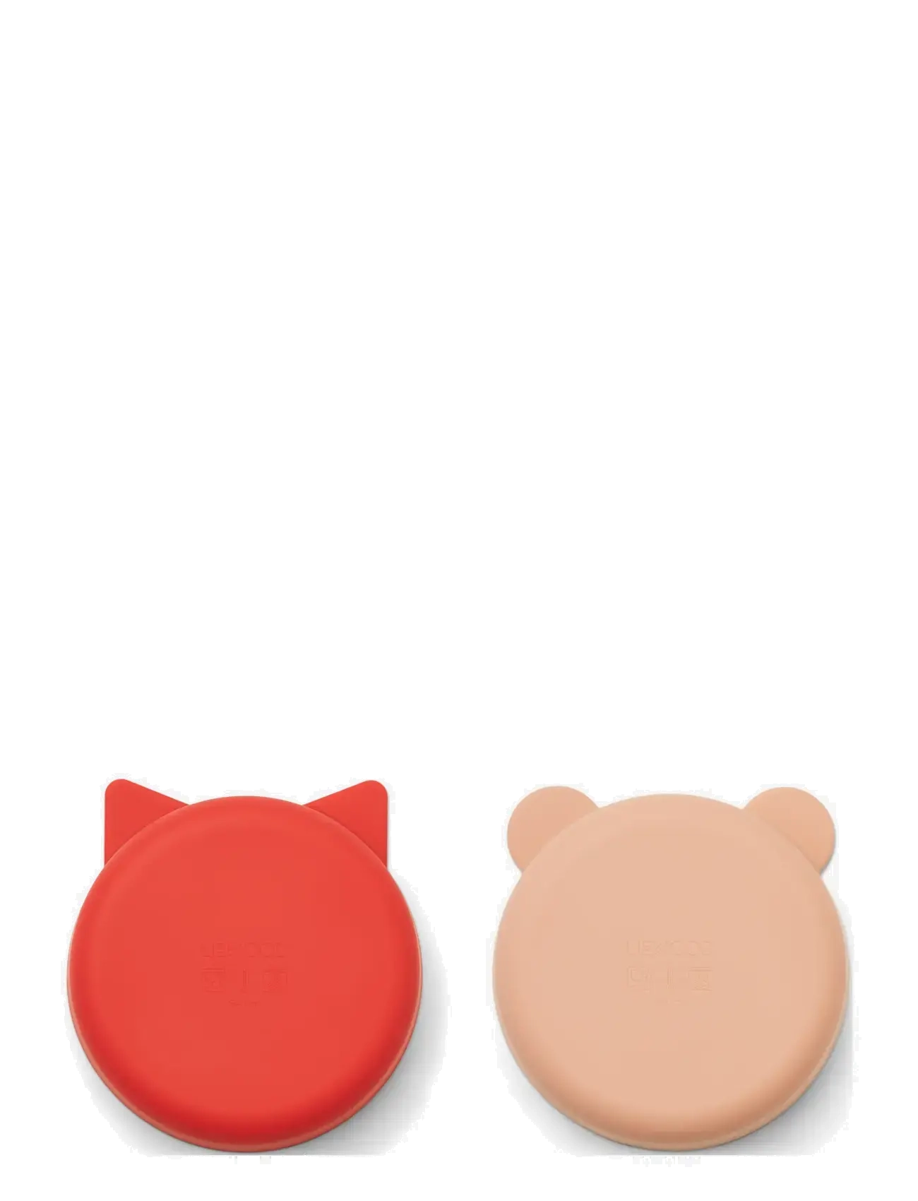 Liewood - Vanessa bowl 2-pack - skåler - apple red / tuscany rose - 2