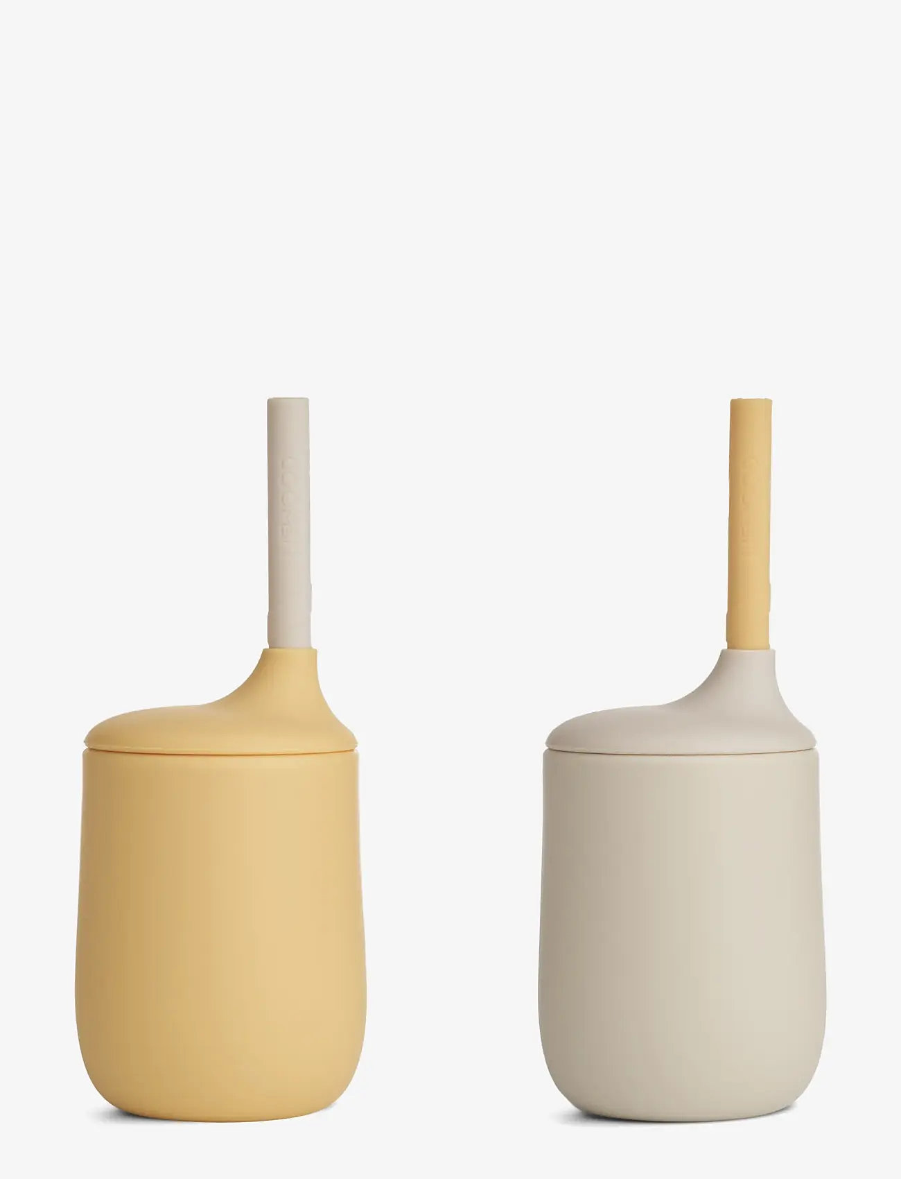 Liewood - Ellis sippy cup 2 - pack - pipmuggar - jojoba / sea shell mix - 2