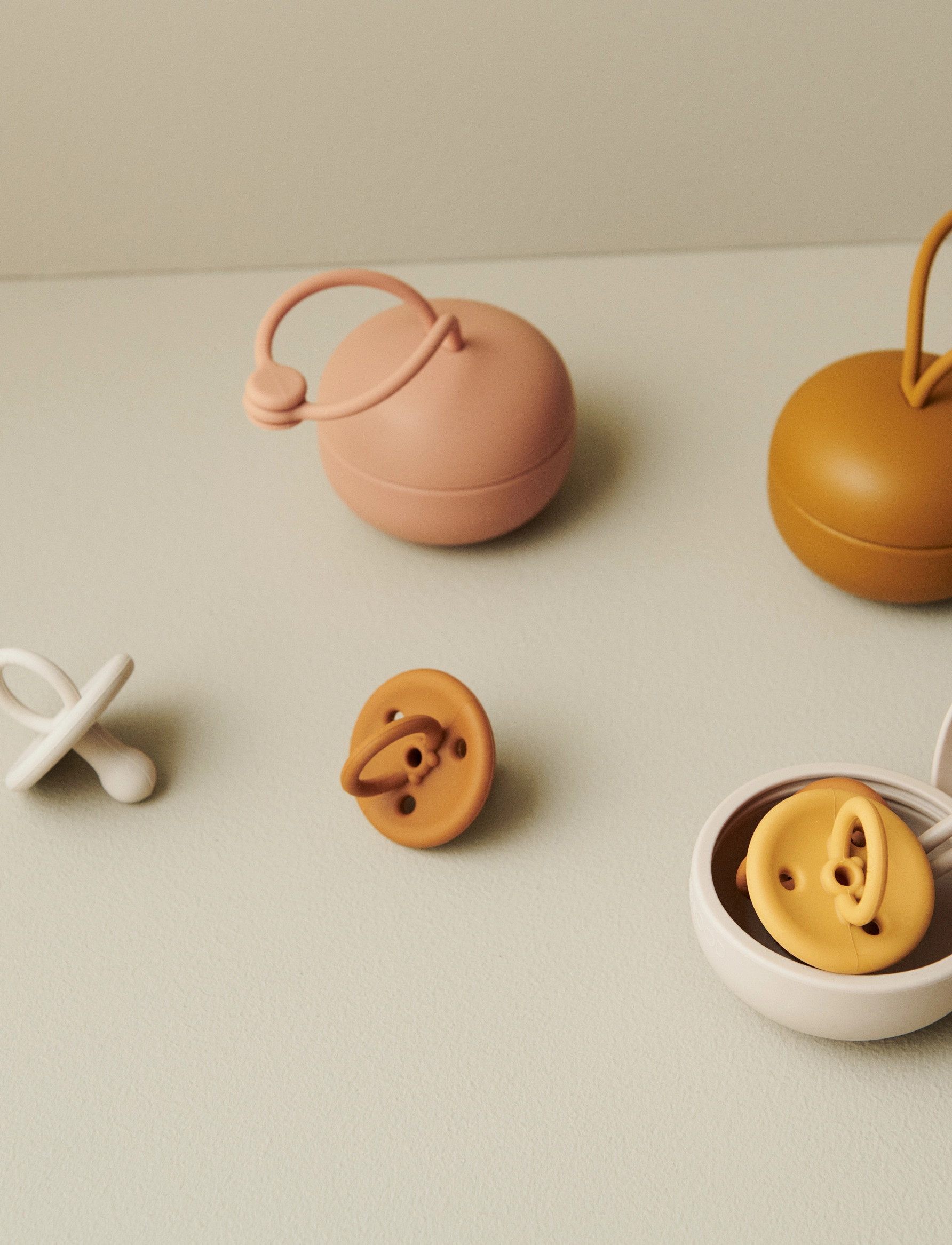 Liewood Philip Pacifier Box, One Size, Pink, Baby Og Graviditet > Pacifiers & Accessories, Børn